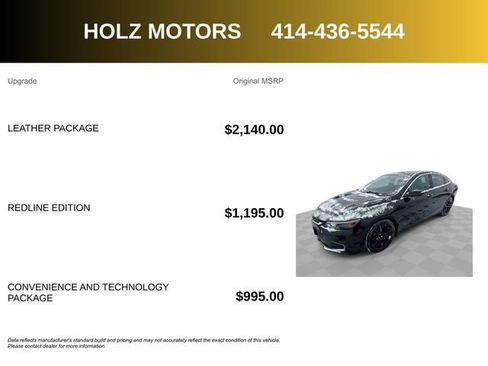 Certified 2018 Chevrolet Malibu LT w/ Leather Package image 5