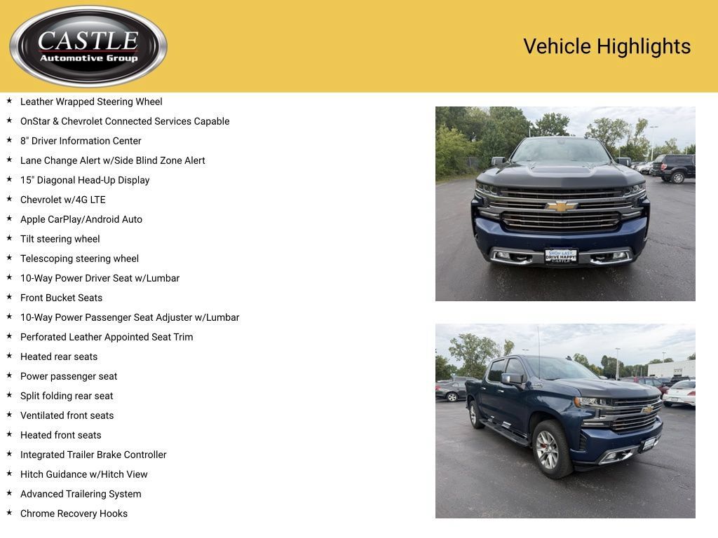 Used 2019 Chevrolet Silverado 1500 High Country AWD/4WD image 7