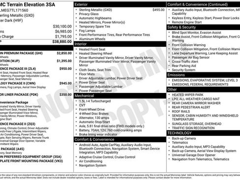 New 2026 GMC Terrain Elevation w/ Elevation Premium Package image 7