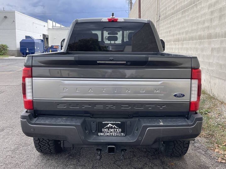 Used 2019 Ford F350 Platinum w/ Platinum Ultimate Package AWD/4WD image 11