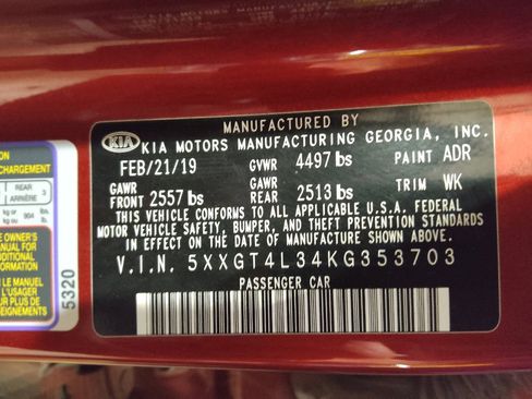 Used 2019 Kia Optima S FWD image 33