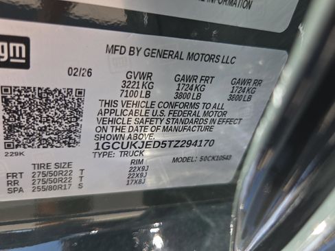 New 2026 Chevrolet Silverado 1500 High Country w/ High Country Premium Package image 22