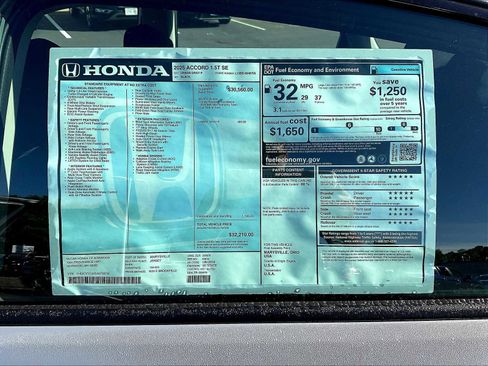 New 2025 Honda Accord SE image 18