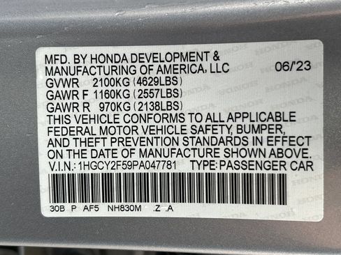 Used 2023 Honda Accord Sport image 31