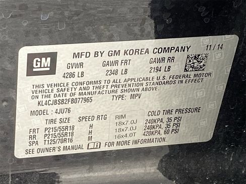 Used 2015 Buick Encore Convenience image 11