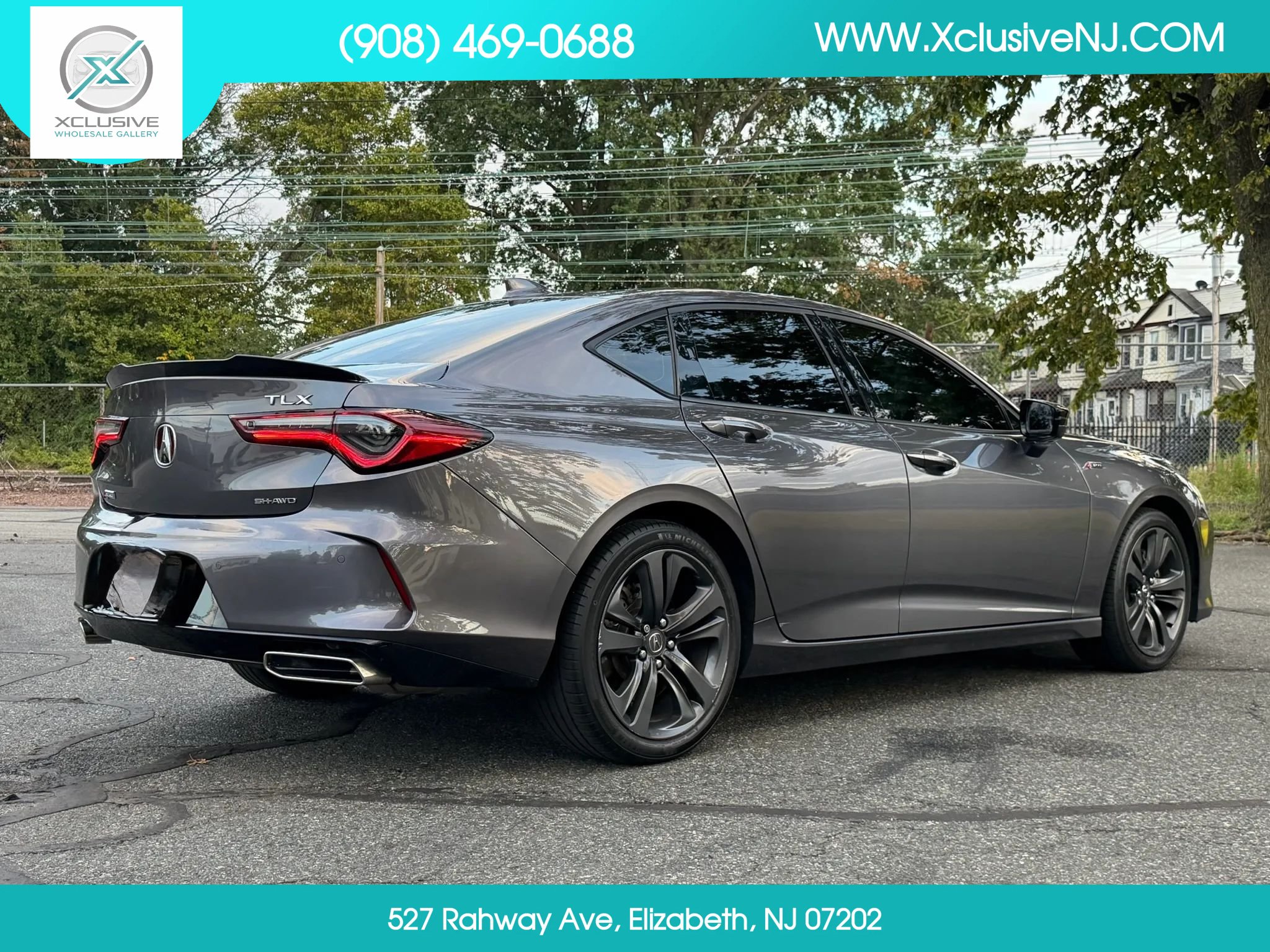Used 2021 Acura TLX w/ A-SPEC Package AWD/4WD image 4
