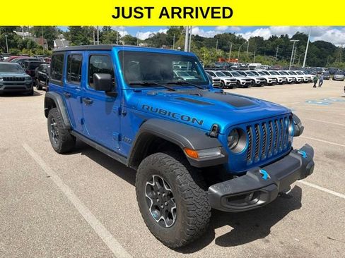 Used 2023 Jeep Wrangler Unlimited Rubicon 4xe w/ Cold Weather Group AWD/4WD image 1