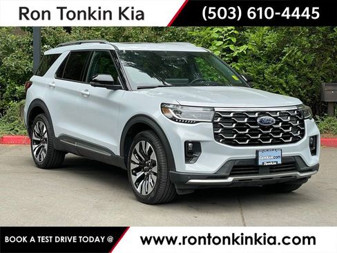 Used 2025 Ford Explorer Platinum w/ LUX Leather Package AWD/4WD image 1