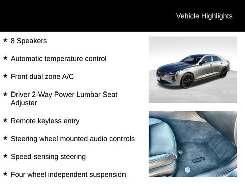 Used 2021 Cadillac CT4 Luxury w/ Bose Premium Audio Package AWD/4WD image 17
