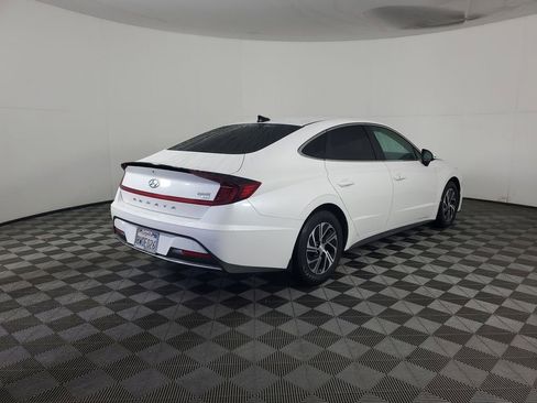 Used 2021 Hyundai Sonata Blue image 4