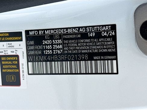 Used 2024 Mercedes-Benz CLE 300 4MATIC Cabriolet image 41