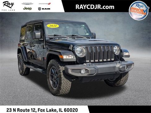 Certified 2021 Jeep Wrangler Unlimited Sport image 1