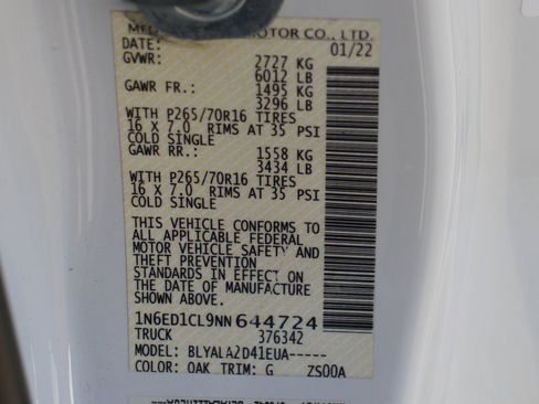 Used 2022 Nissan Frontier S image 41