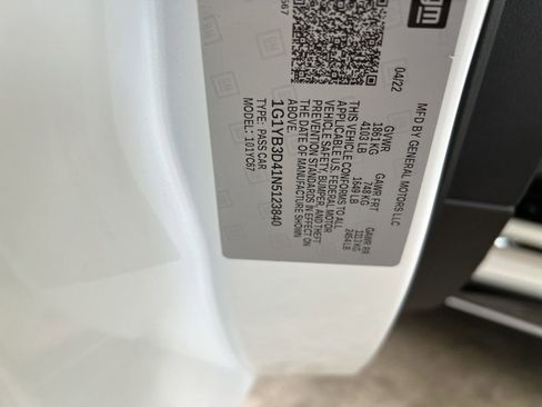 Used 2022 Chevrolet Corvette Stingray Preferred Conv w/ Battery Protection Package image 53