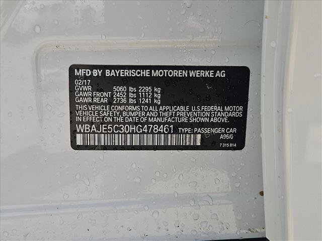 Used 2017 BMW 540i RWD image 20