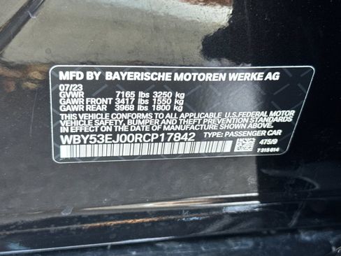 Certified 2024 BMW i7 xDrive60 w/ Premium Package AWD/4WD image 41