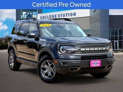Certified 2021 Ford Bronco Sport Badlands