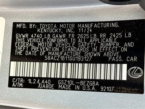 Used 2025 Lexus ES 350 350 image 26