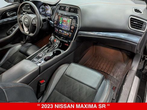 Certified 2023 Nissan Maxima SR w/ Sport Mat Group FWD image 37