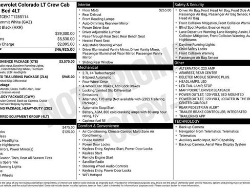 New 2026 Chevrolet Colorado LT w/ LT Convenience Package AWD/4WD image 11