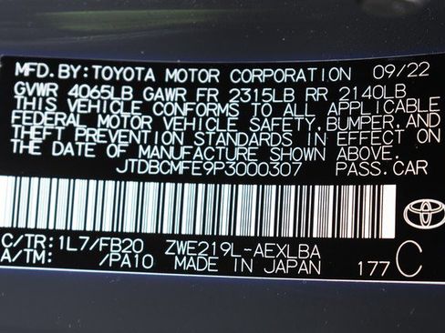 Certified 2023 Toyota Corolla LE image 33