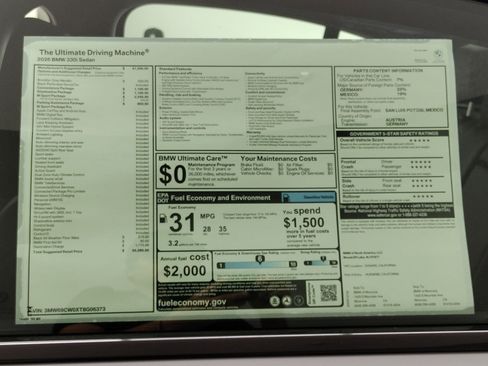 New 2026 BMW 330i Sedan w/ M Sport Package image 31