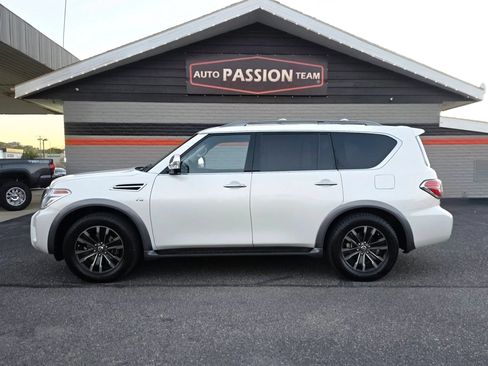 Used 2017 Nissan Armada Platinum w/ Captain Seat Package AWD/4WD image 2