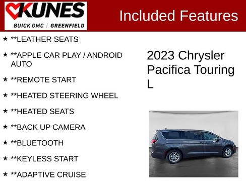 Used 2023 Chrysler Pacifica Touring-L FWD image 2