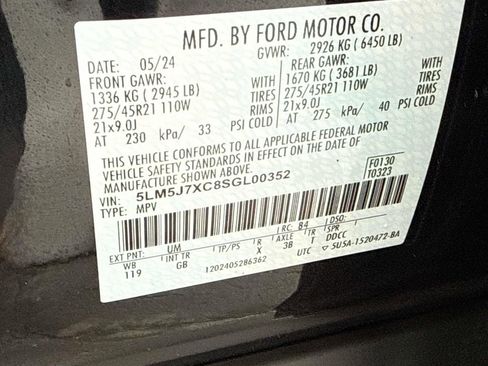 Used 2025 Lincoln Aviator Reserve w/ Illumination Package AWD/4WD image 15