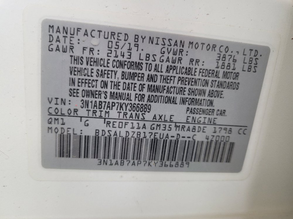 Used 2019 Nissan Sentra SV FWD image 33