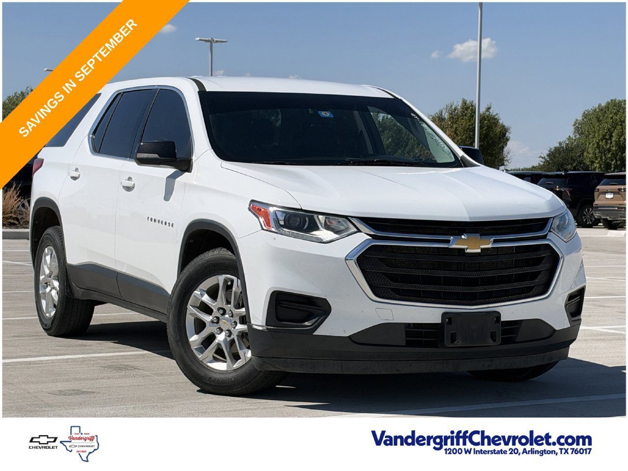 Used 2021 Chevrolet Traverse LS FWD image 2