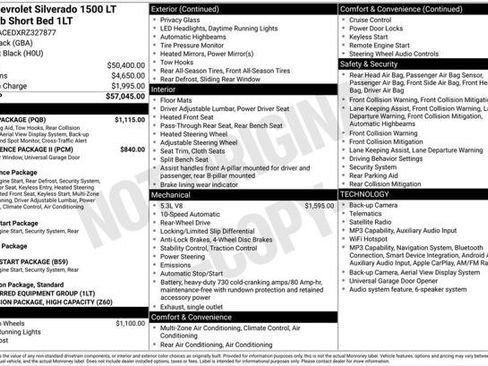 Used 2024 Chevrolet Silverado 1500 LT w/ Safety Package RWD image 2