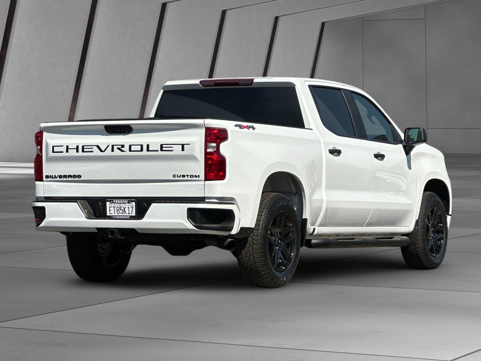 Used 2026 Chevrolet Silverado 1500 Custom w/ Turbomax Blackout Package AWD/4WD image 4