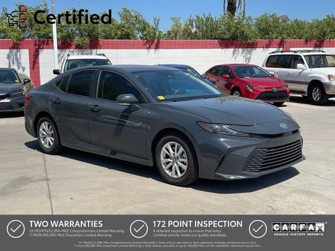 Used 2025 Toyota Camry LE FWD image 1