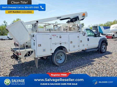 Used 2014 Ford F450 XL w/ Snow Plow Prep Package RWD image 4