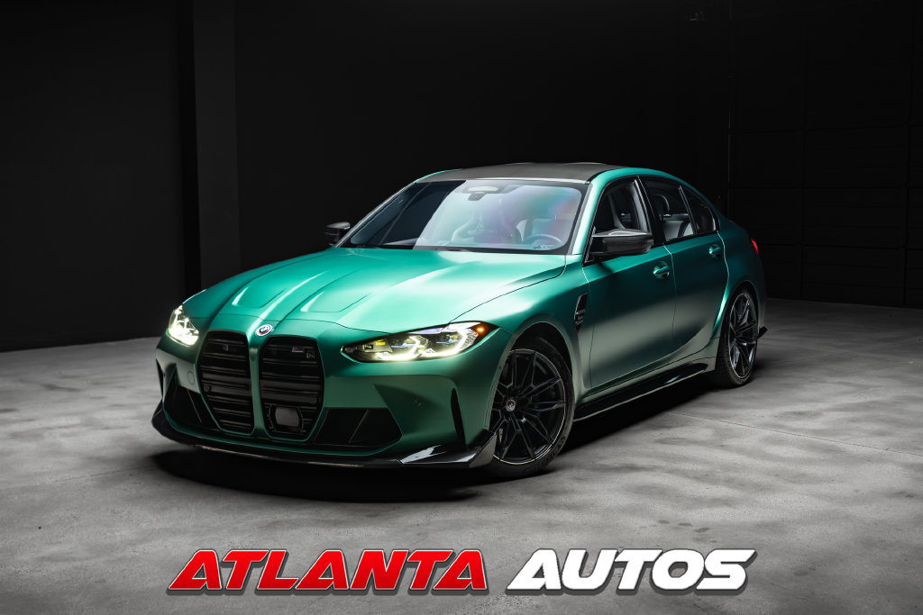 Used 2023 BMW M3 Competition w/ M Carbon Exterior Package RWD image 1