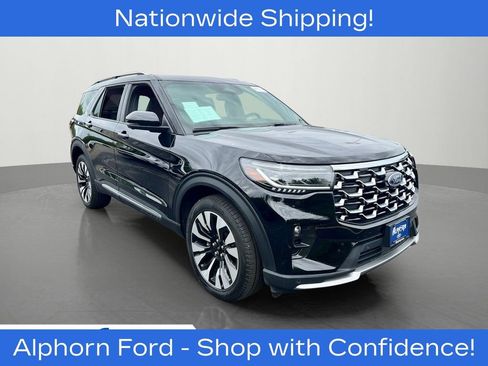 Certified 2025 Ford Explorer Platinum w/ LUX Leather Package AWD/4WD image 1