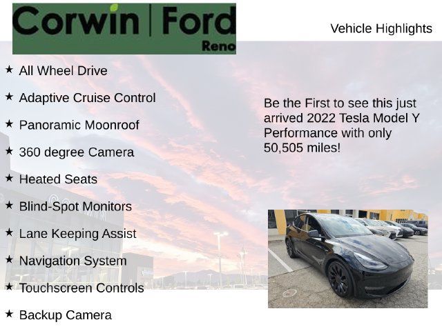 Used 2022 Tesla Model Y Performance AWD/4WD image 4