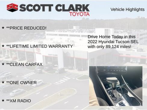 Used 2022 Hyundai Tucson SEL w/ Convenience Package FWD image 13