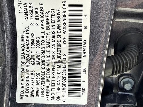 Used 2018 Honda Civic LX image 25
