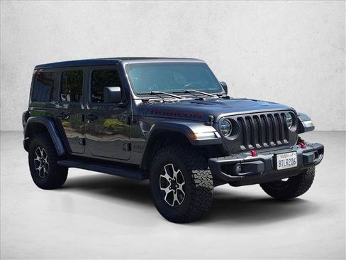 Used 2021 Jeep Wrangler Unlimited Rubicon w/ Steel Bumper Group AWD/4WD image 3