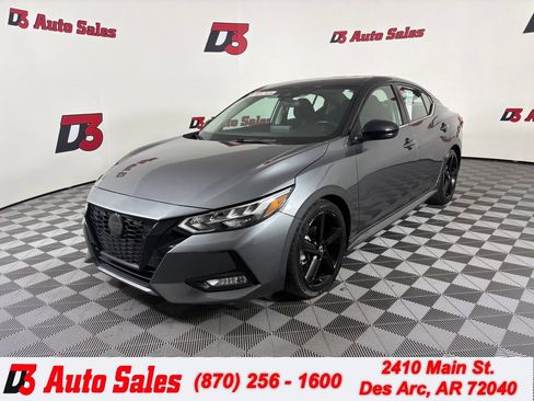 Used 2023 Nissan Sentra SR w/ Midnight Edition Package FWD image 1