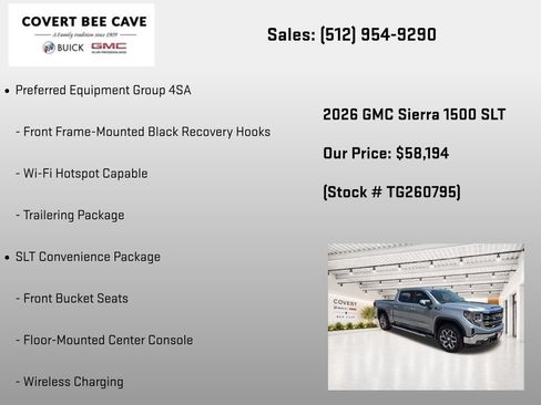 New 2026 GMC Sierra 1500 SLT AWD/4WD image 31
