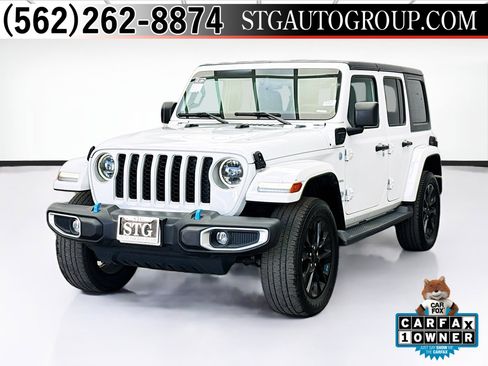 Used 2023 Jeep Wrangler Unlimited Sahara AWD/4WD image 1