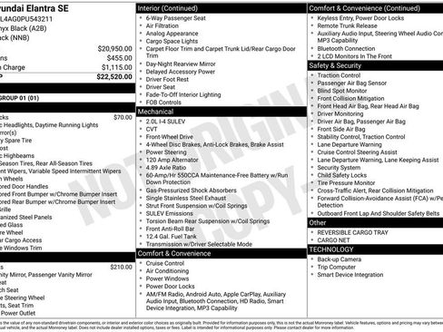 Used 2023 Hyundai Elantra SE FWD image 7