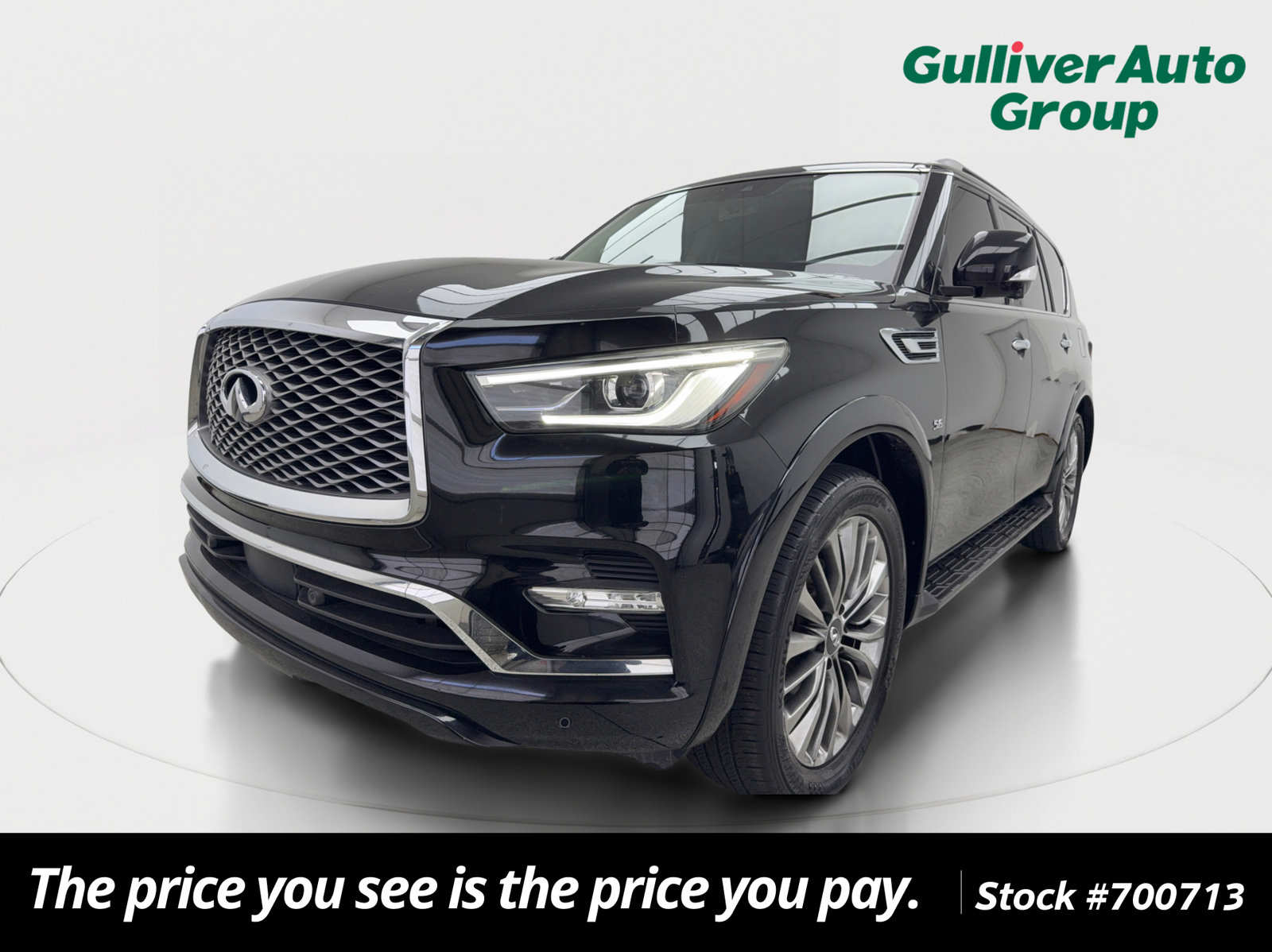 Used 2020 INFINITI QX80 Luxe w/ 22" Wheel Package RWD image 1