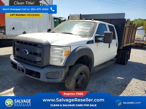 Used 2014 Ford F450 XL w/ Snow Plow Prep Package image 1