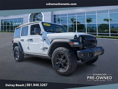 Certified 2021 Jeep Wrangler Unlimited Willys