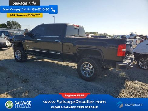 Used 2015 GMC Sierra 2500 SLT w/ Duramax Plus Package AWD/4WD image 3