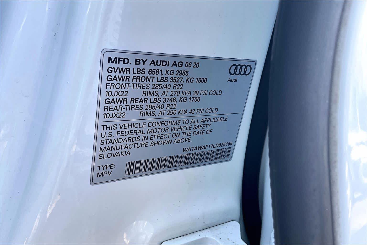 Used 2020 Audi SQ8 Premium Plus AWD/4WD image 34